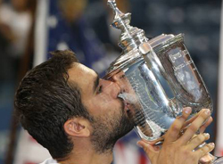 Первый титул Чилича на турнире «Большого шлема»