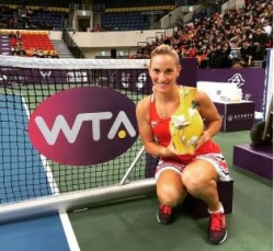 Горячие деньки на турнире WTA в Дубаи